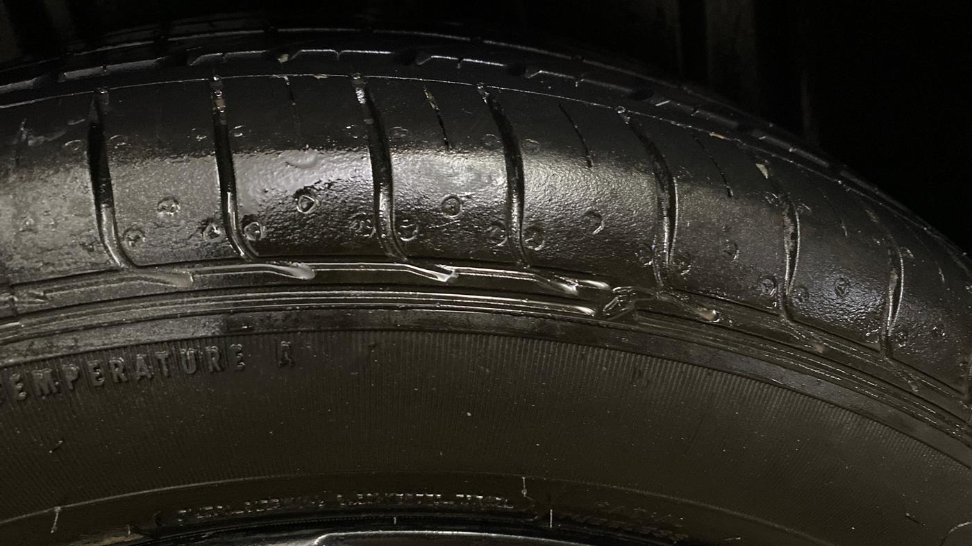 2023 Maruti FRONX DELTA PLUS 1.2L AGS, Petrol, Automatic, 56,506 km, Left Rear Tyre Tread