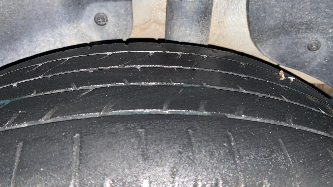 2017 Hyundai Creta E PLUS 1.6 PETROL, Petrol, Manual, 88,846 km, Left Rear Tyre Tread