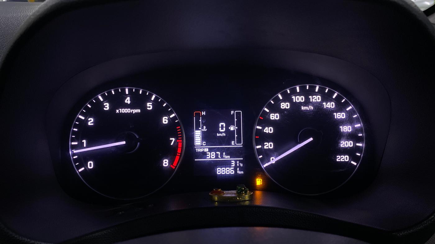 2017 Hyundai Creta E PLUS 1.6 PETROL, Petrol, Manual, 88,846 km, Odometer Image