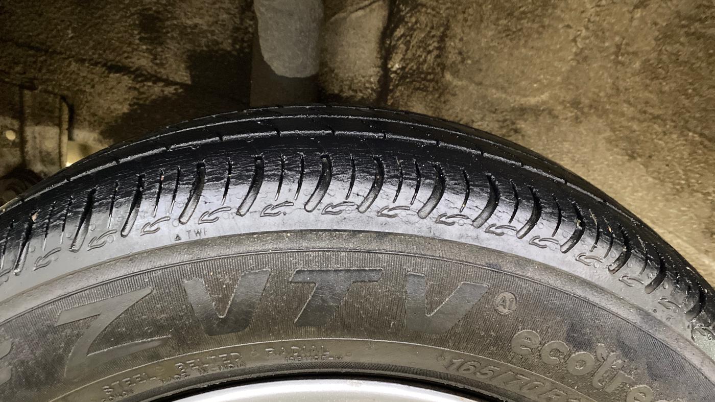2021 Maruti S PRESSO VXI AMT, Petrol, Automatic, 25,386 km, Right Rear Tyre Tread