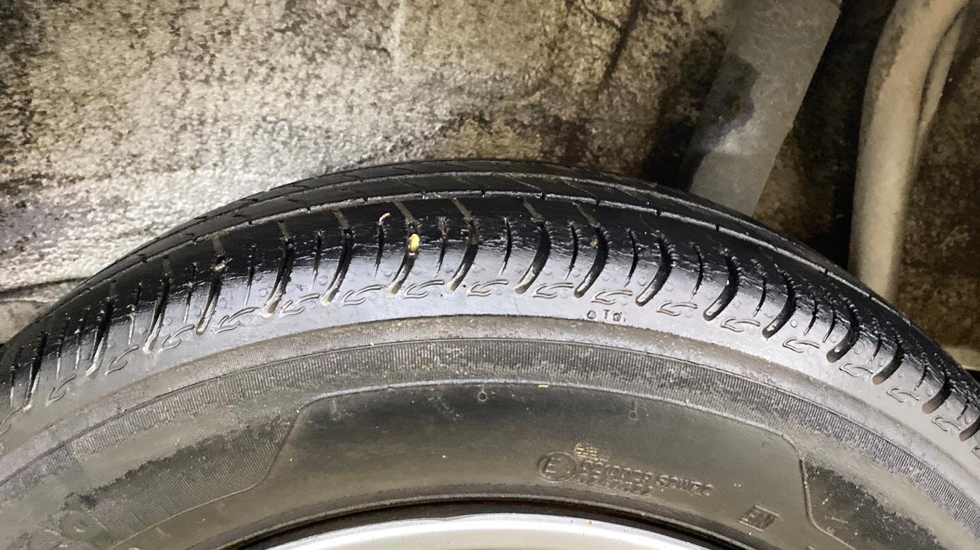 2021 Maruti S PRESSO VXI AMT, Petrol, Automatic, 25,386 km, Left Rear Tyre Tread