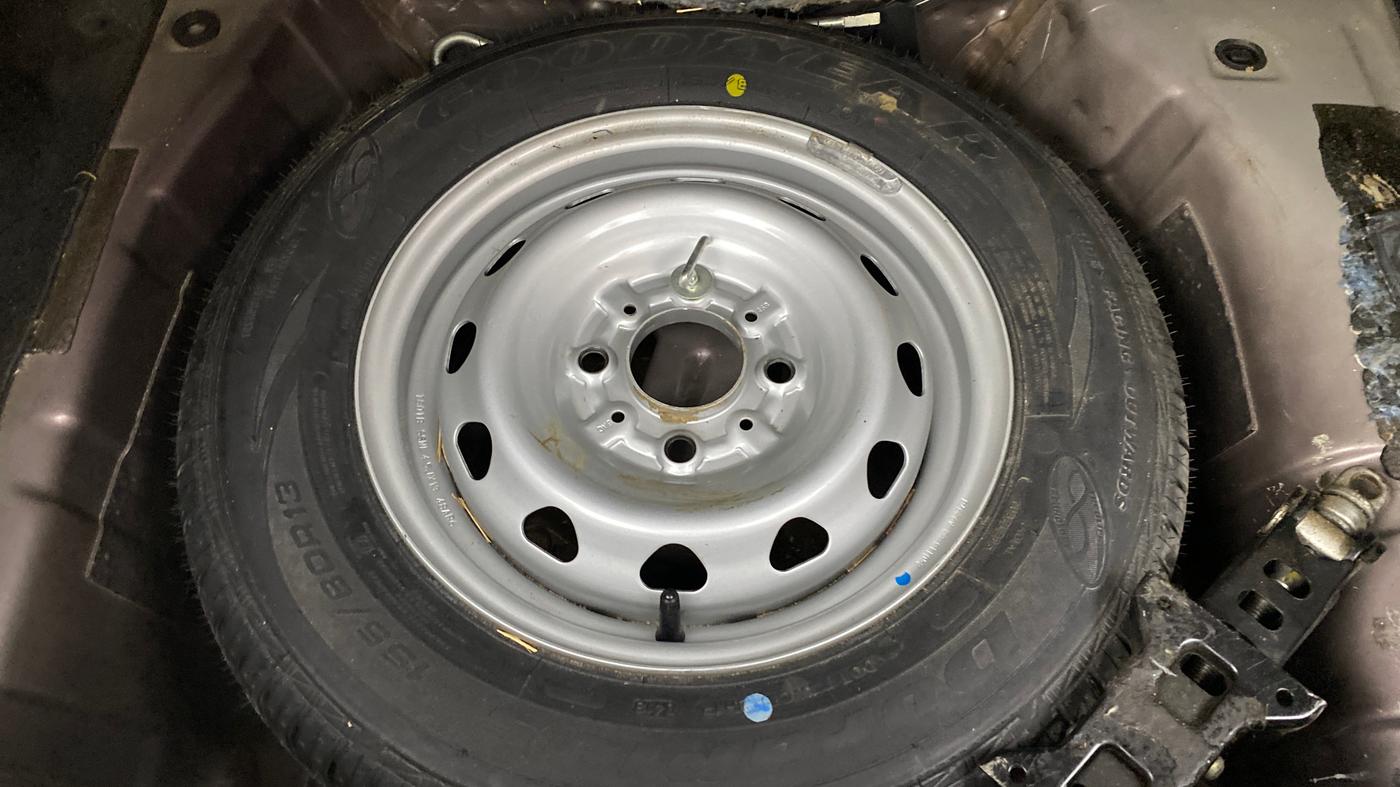 2018 Tata Tiago XT PETROL, Petrol, Manual, 1,48,410 km, Spare Tyre
