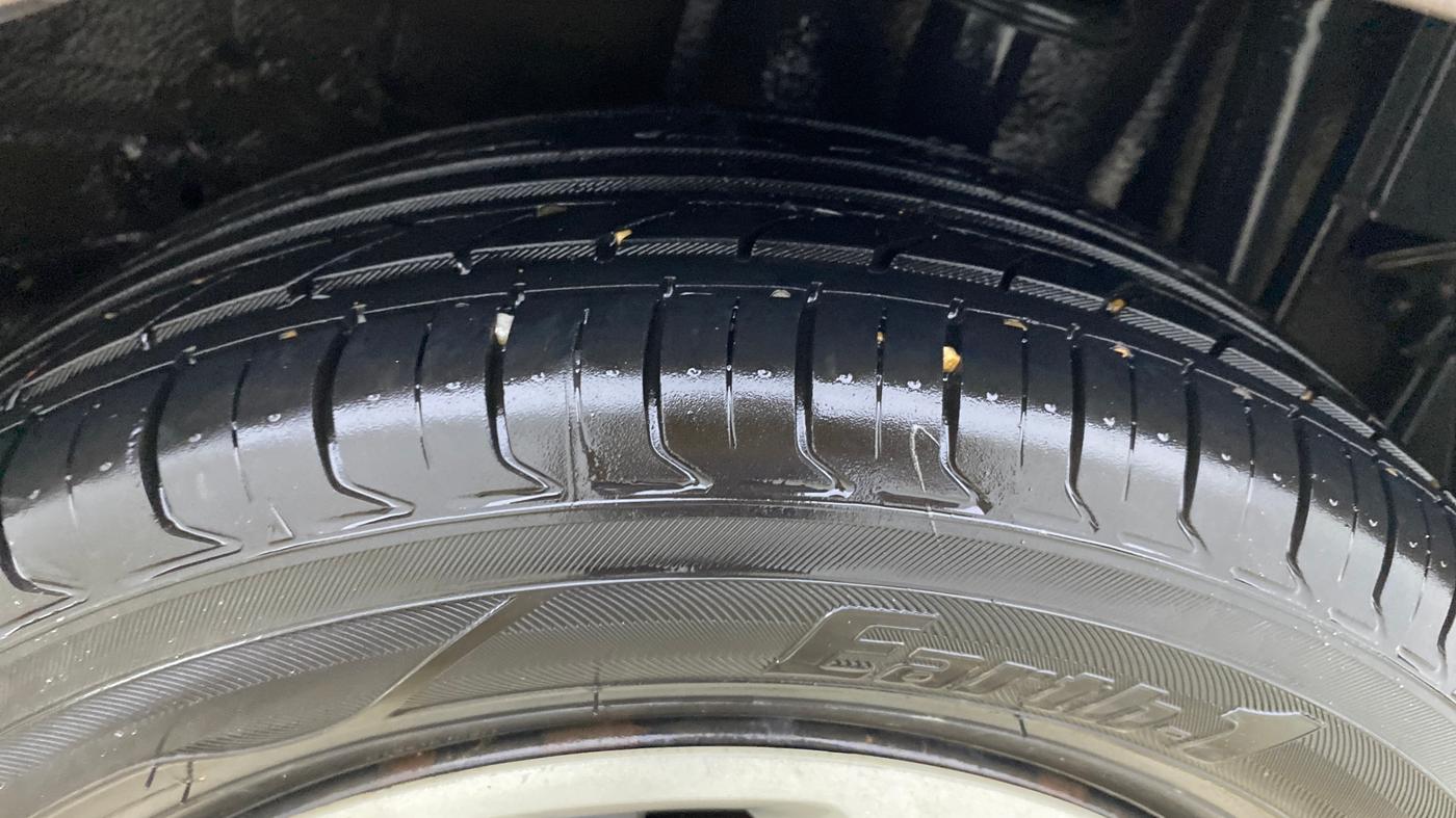 2018 Tata Tiago XT PETROL, Petrol, Manual, 1,48,410 km, Left Rear Tyre Tread