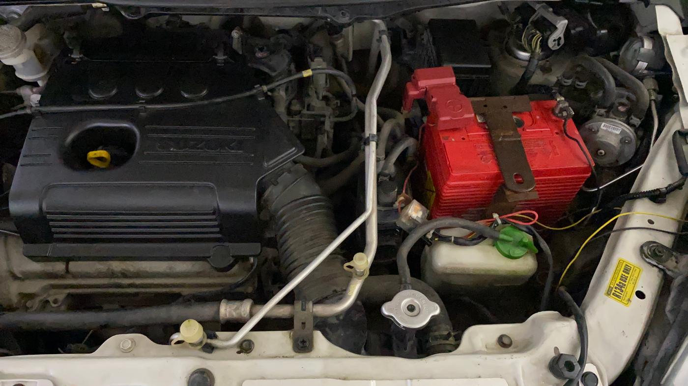 2018 Maruti Wagon R 1.0 LXI CNG, CNG, Manual, 79,405 km, Engine View - Left