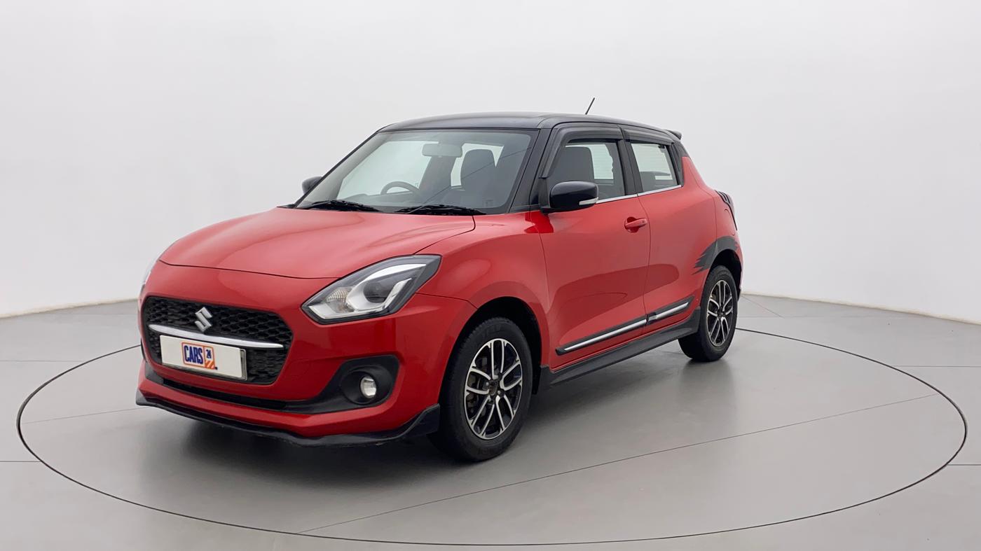 2021 Maruti Swift ZXI PLUS AMT DUAL TONE, Petrol, Automatic, 72,216 km, Left Front Diagonal