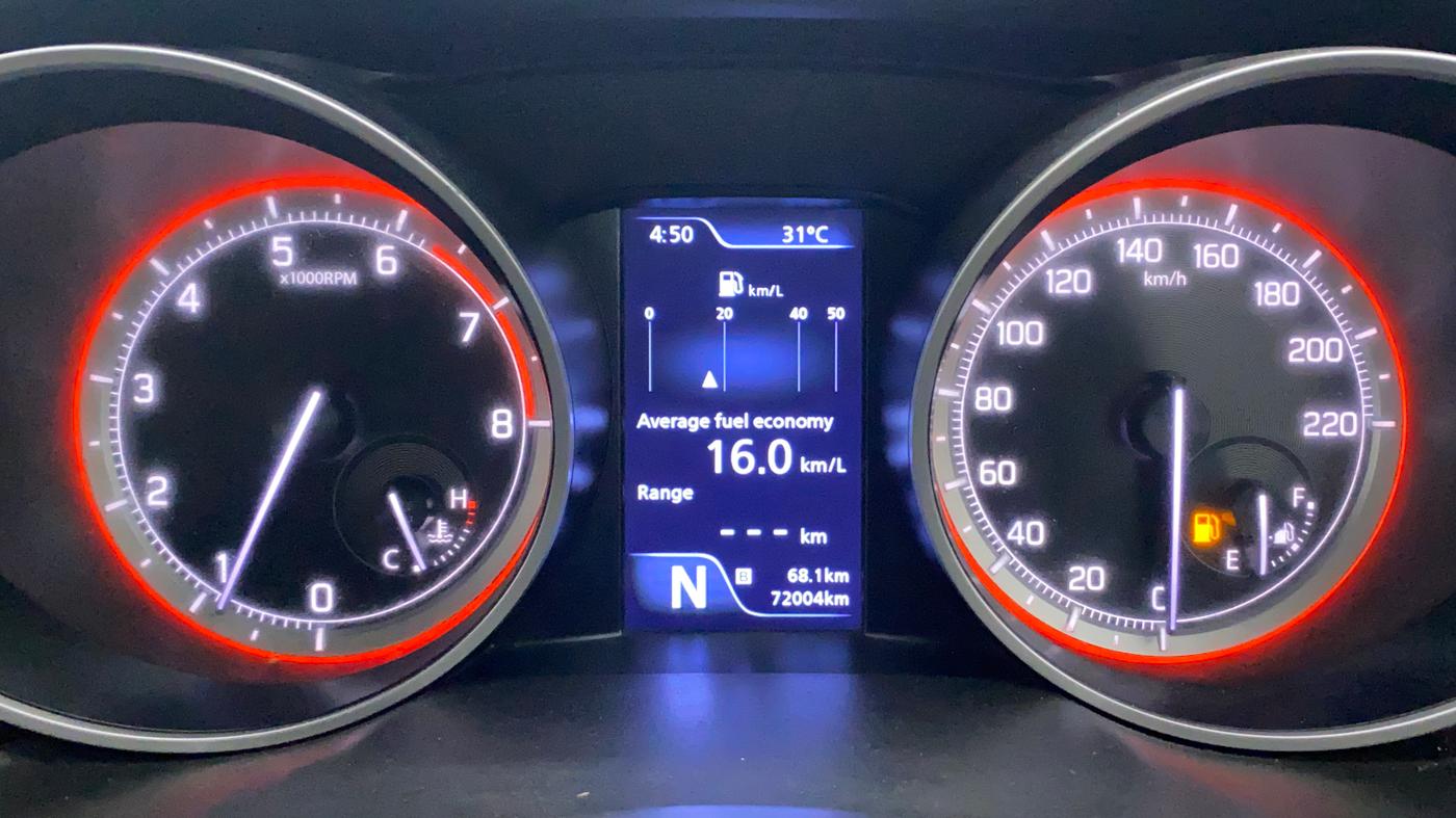 2021 Maruti Swift ZXI PLUS AMT DUAL TONE, Petrol, Automatic, 72,216 km, Odometer Image