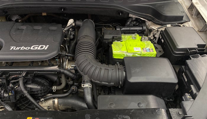 2021 KIA SONET GTX PLUS 1.0 DCT, Petrol, Automatic, 1,09,919 km, Engine View - Left