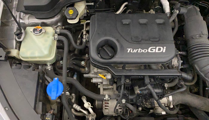 2020 KIA SONET HTX 1.0 IMT, Petrol, Manual, 42,386 km, Engine View - Right