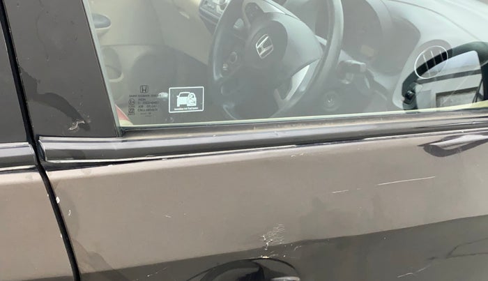 2015 Honda Amaze 1.2L I-VTEC S, Petrol, Manual, 34,026 km, Driver-side door - Weather strip has minor damage