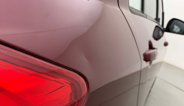 2016 Maruti Swift Dzire VXI, Petrol, Manual, 47,219 km, Right quarter panel - Slightly dented