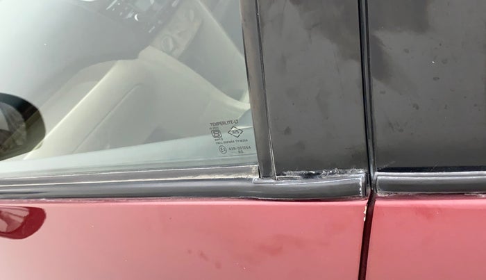 2016 Maruti Swift Dzire VXI, Petrol, Manual, 47,219 km, Front passenger door - Weather strip has minor damage