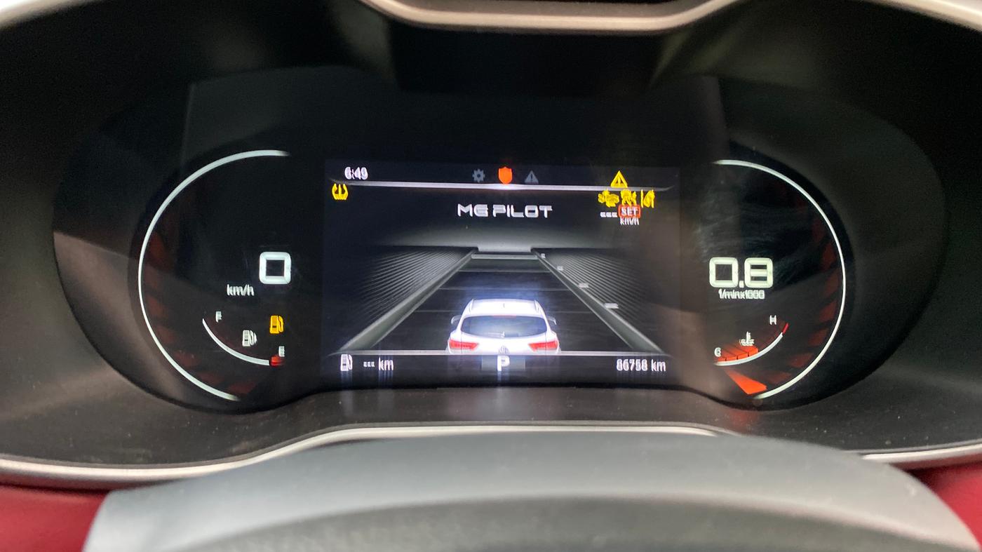 2022 MG ASTOR SAVVY 1.5 CVT S RED, Petrol, Automatic, 86,758 km, Odometer Image