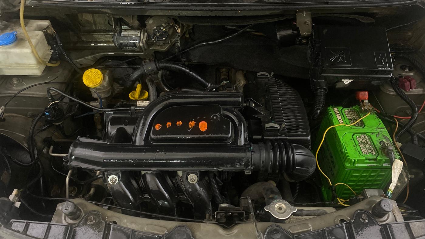 2017 Renault Kwid RXL, Petrol, Manual, 1,13,695 km, Engine View