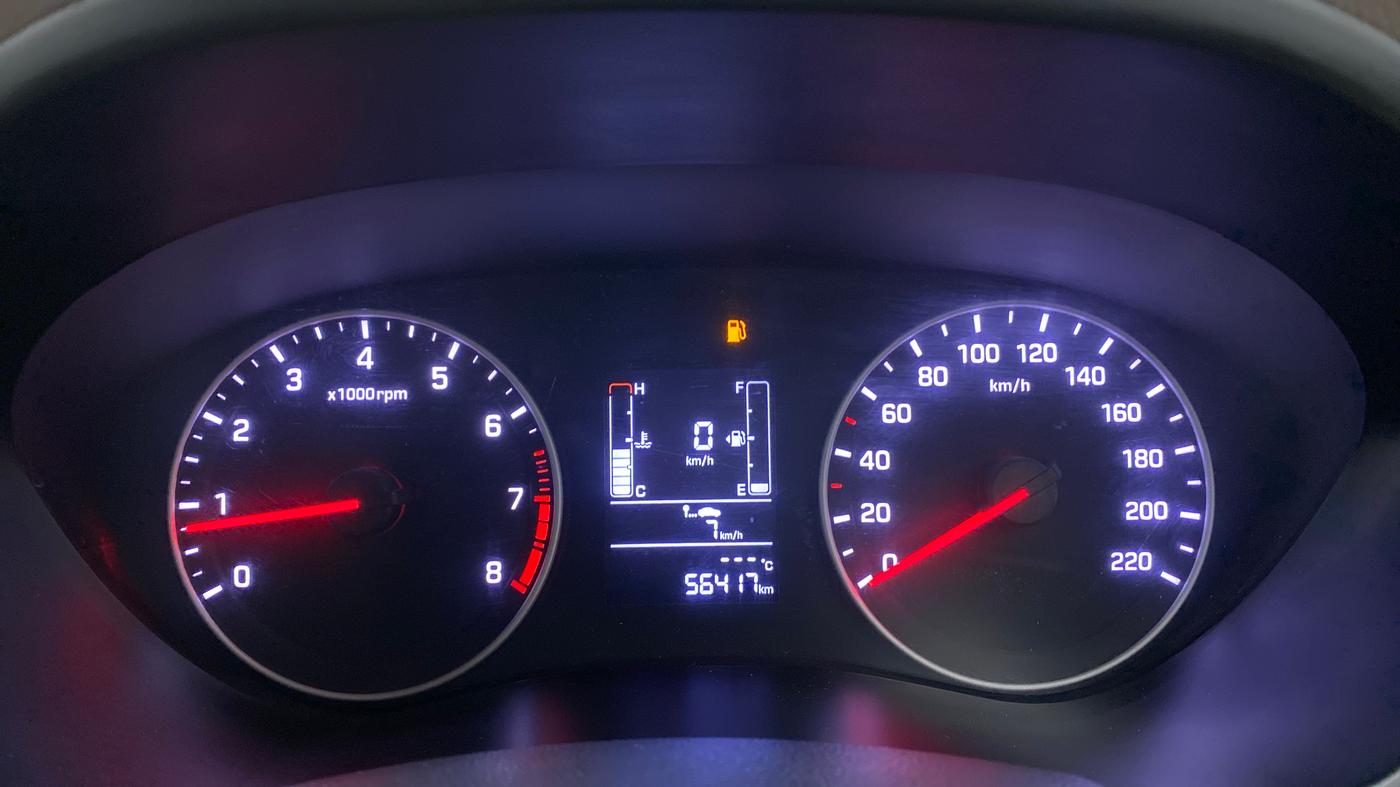 2018 Hyundai Elite i20 ASTA 1.2, Petrol, Manual, 56,417 km, Odometer Image