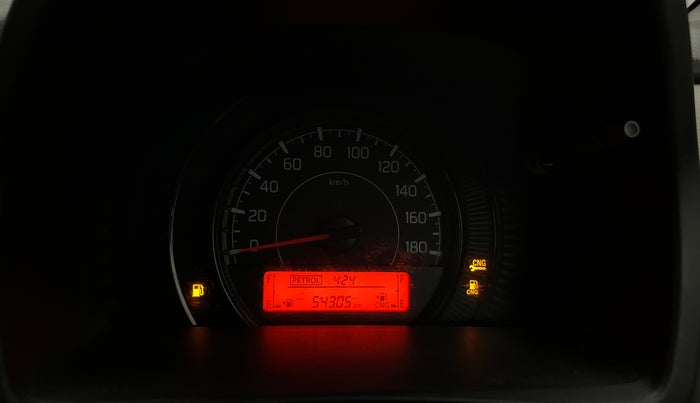 2022 Maruti New Wagon-R LXI CNG 1.0, CNG, Manual, 54,284 km, Odometer Image