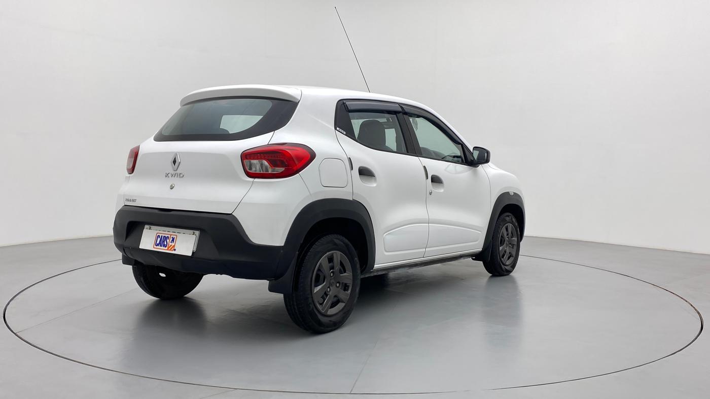 2018 Renault Kwid 1.0 RXT Opt, Petrol, Manual, 17,110 km, Right Back Diagonal