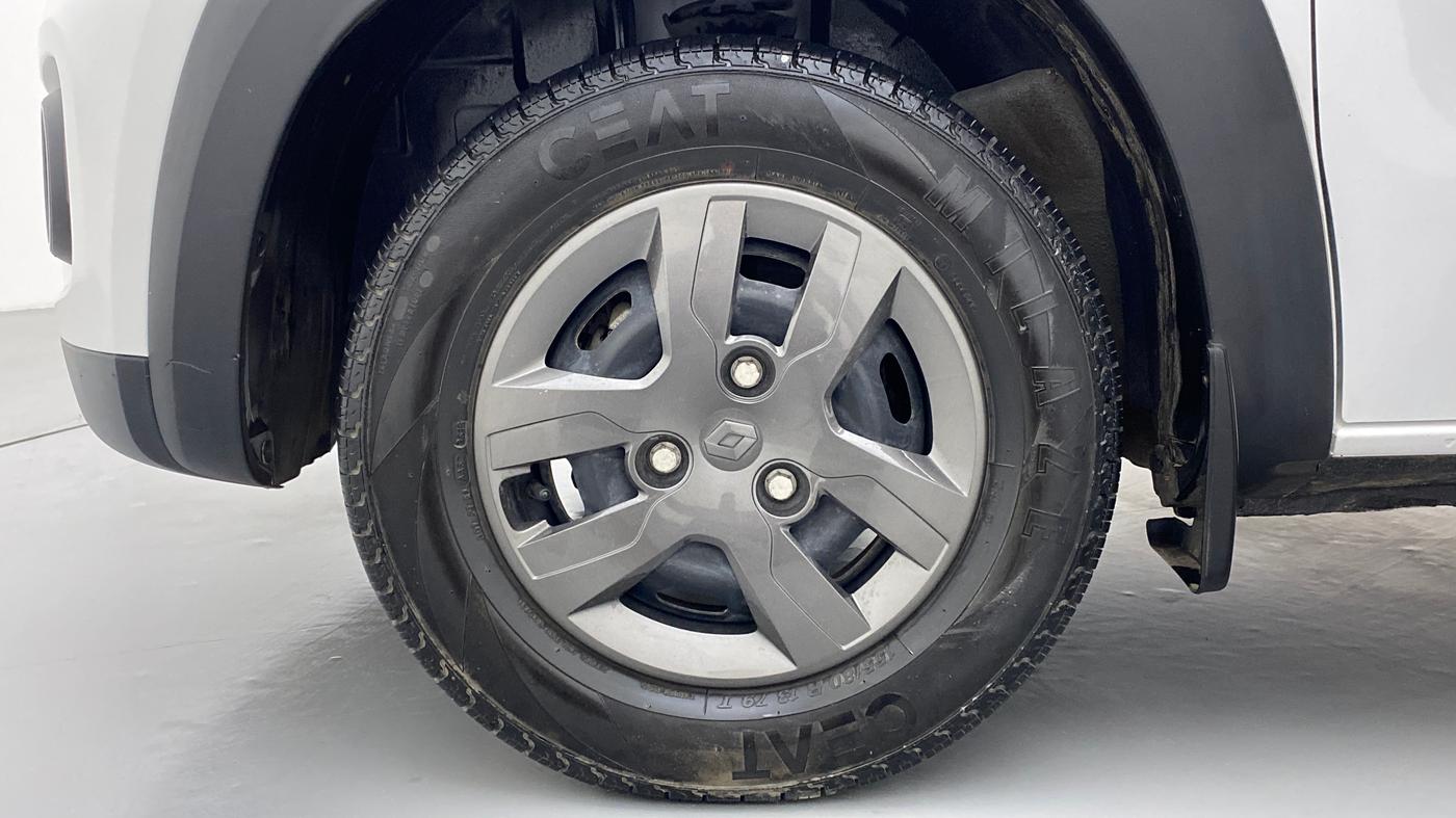 2018 Renault Kwid 1.0 RXT Opt, Petrol, Manual, 17,110 km, Left Front Wheel