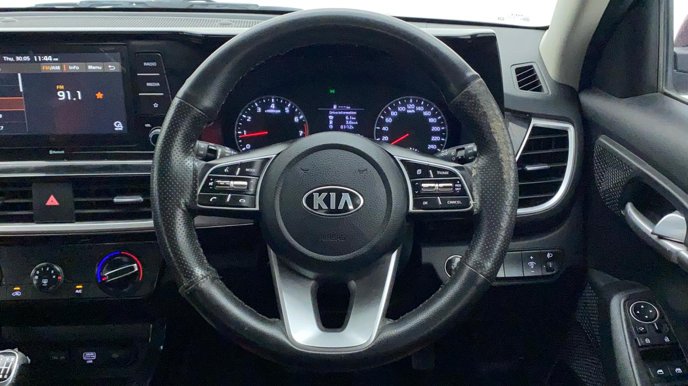 2020 KIA SELTOS HTK PLUS 1.5, Petrol, Manual, 65,373 km, Steering Wheel Close Up