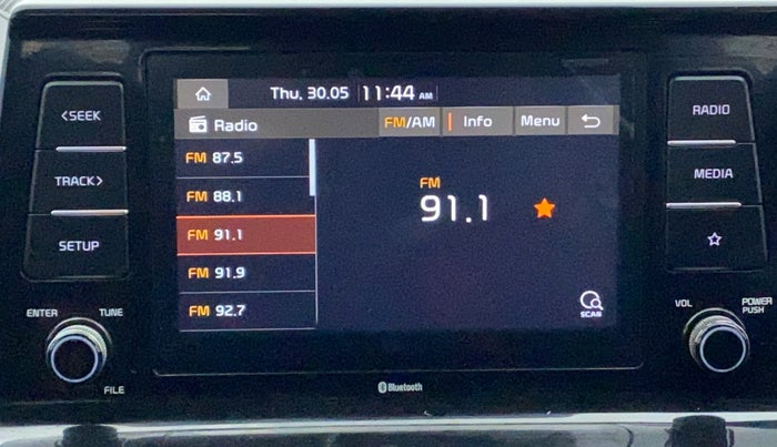 2020 KIA SELTOS HTK PLUS 1.5, Petrol, Manual, 65,373 km, Infotainment System