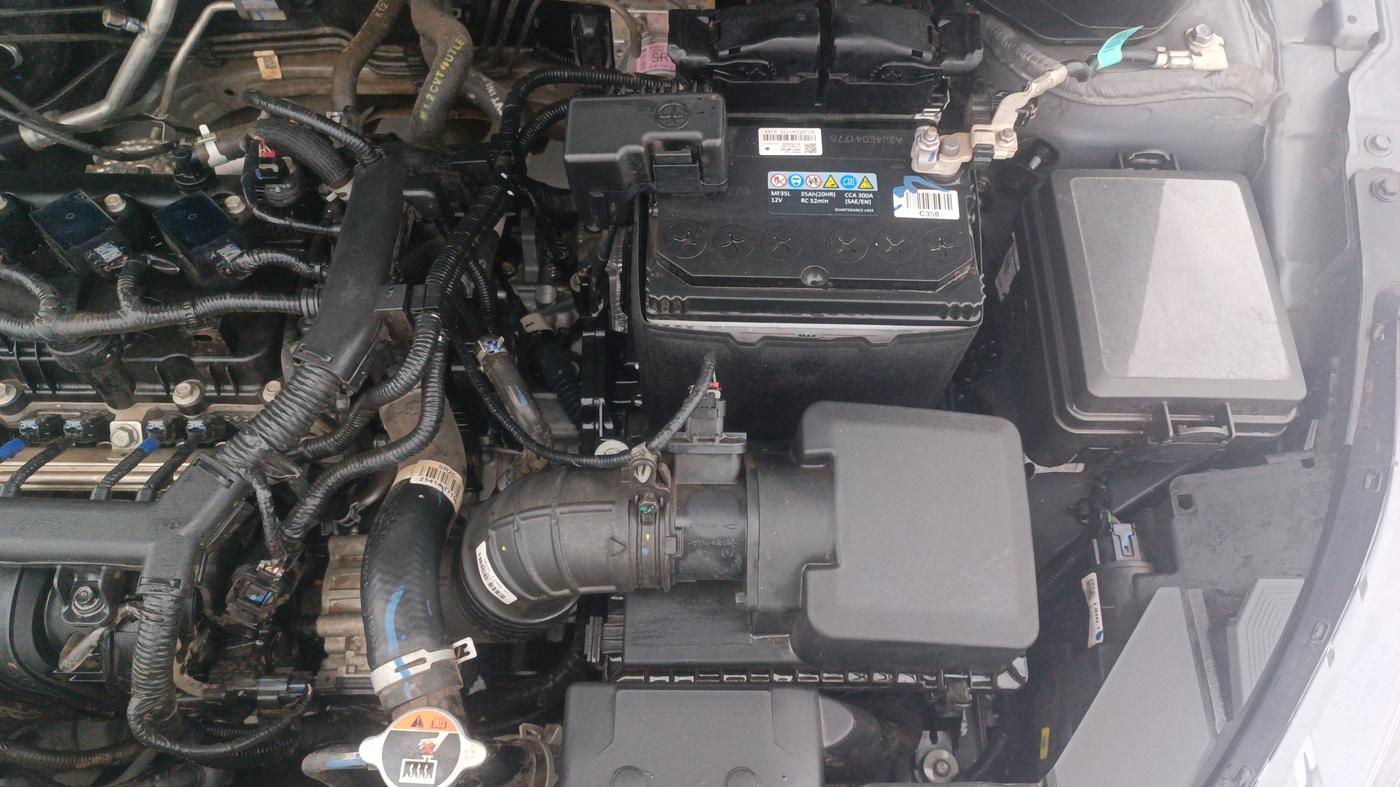 2024 Hyundai NEW I20 SPORTZ 1.2 IVT, Petrol, Automatic, 9,058 km, Engine View - Left