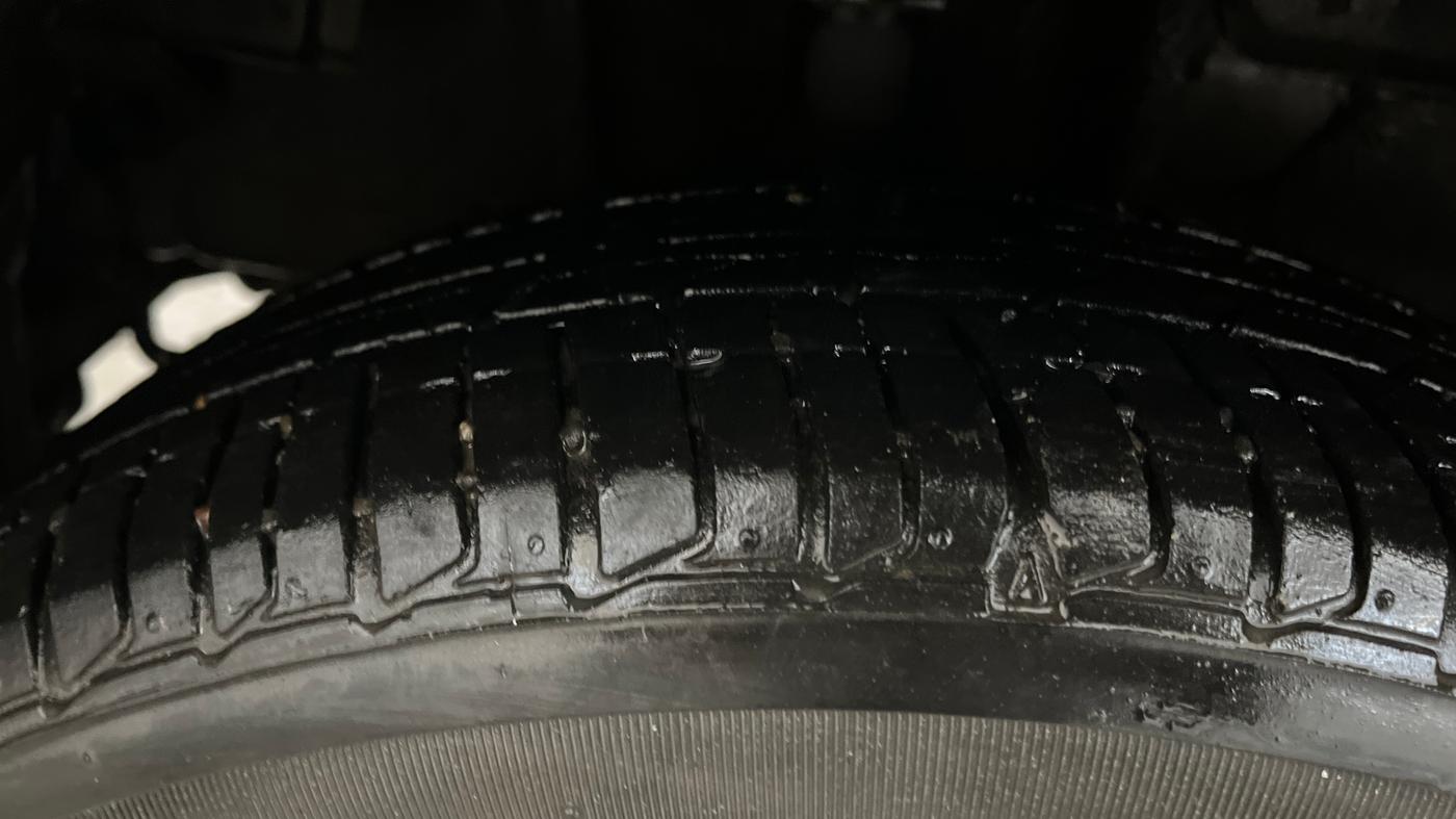 2022 Tata Tiago XZA PLUS PETROL, Petrol, Automatic, 47,483 km, Right Rear Tyre Tread