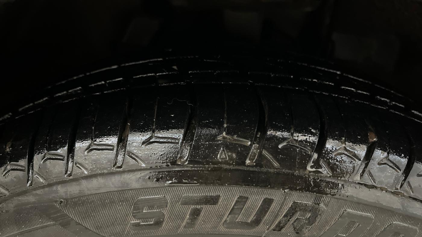2022 Tata Tiago XZA PLUS PETROL, Petrol, Automatic, 47,483 km, Right Front Tyre Tread