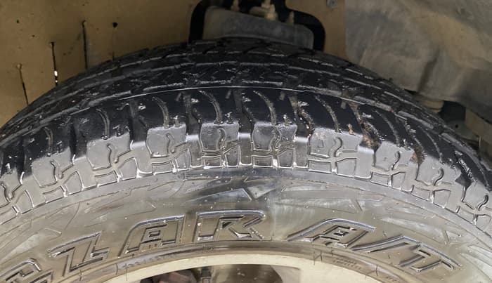 2021 Mahindra Thar LX PETROL HT 4WD AT, Petrol, Automatic, 78,013 km, Right Front Tyre Tread