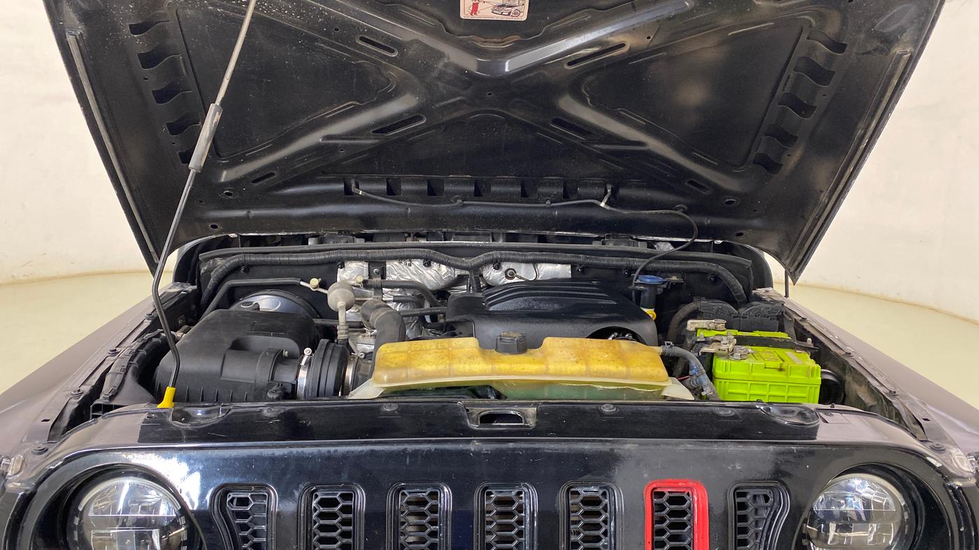 2021 Mahindra Thar LX PETROL HT 4WD AT, Petrol, Automatic, 78,013 km, Engine View