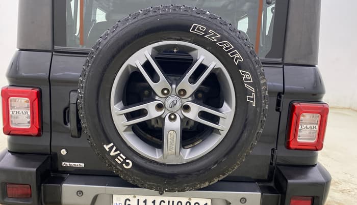 2021 Mahindra Thar LX PETROL HT 4WD AT, Petrol, Automatic, 78,013 km, Spare Tyre