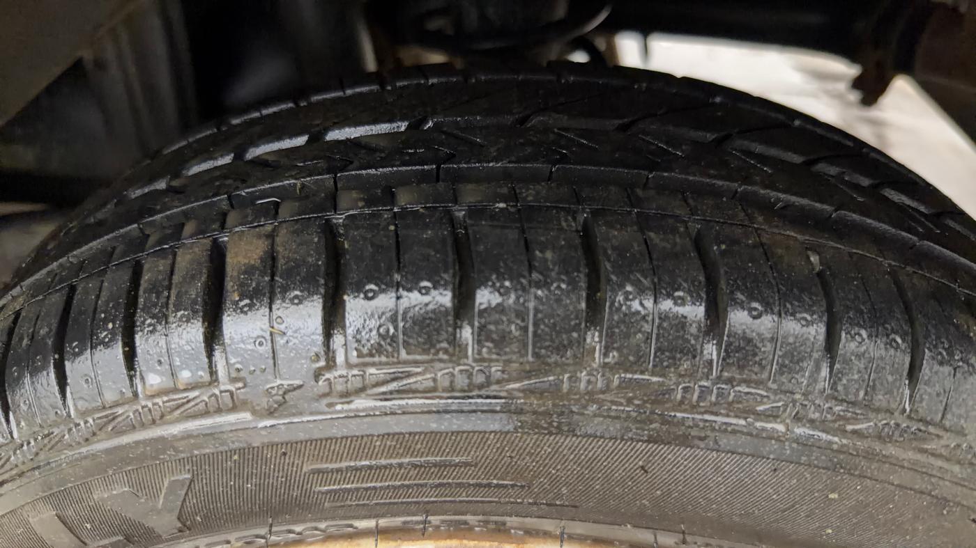 2019 Maruti Alto K10 LXI, Petrol, Manual, 41,520 km, Left Rear Tyre Tread
