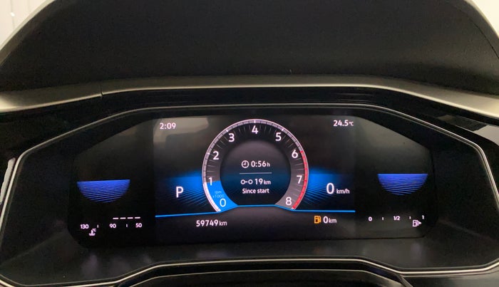 2023 Volkswagen VIRTUS TOPLINE TSI 1.0 AT, Petrol, Automatic, 59,729 km, Odometer Image