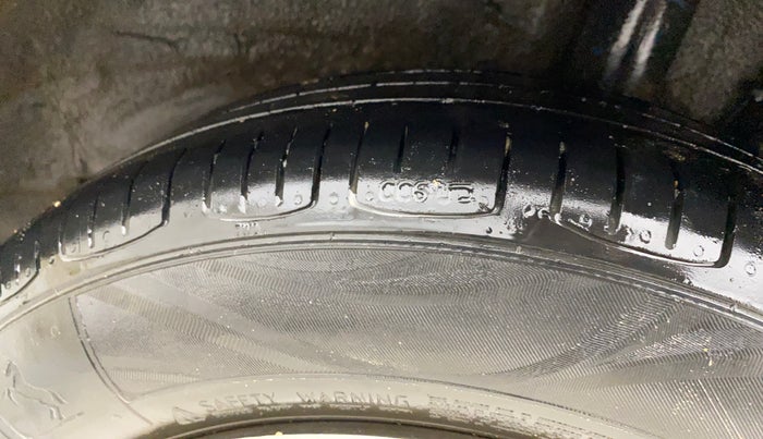 2017 Hyundai Grand i10 MAGNA 1.2 KAPPA VTVT, CNG, Manual, 73,177 km, Left Rear Tyre Tread