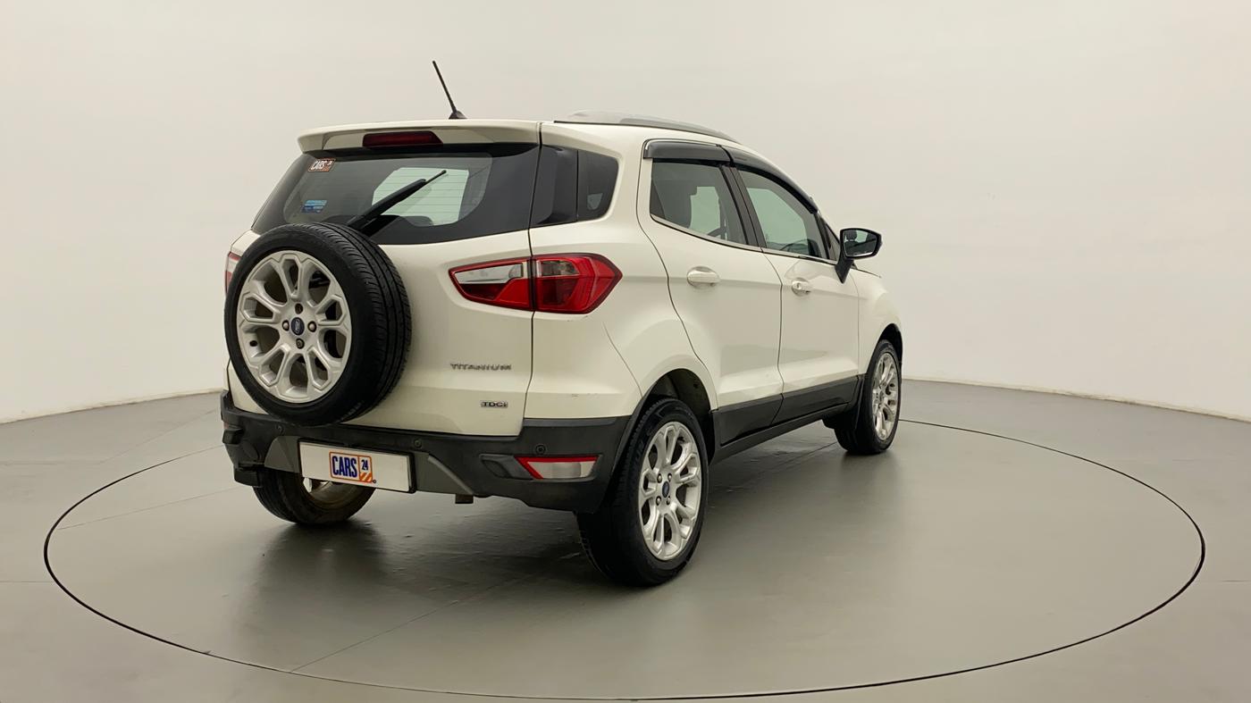 2018 Ford Ecosport TITANIUM + 1.5L DIESEL, Diesel, Manual, 96,134 km, Right Back Diagonal