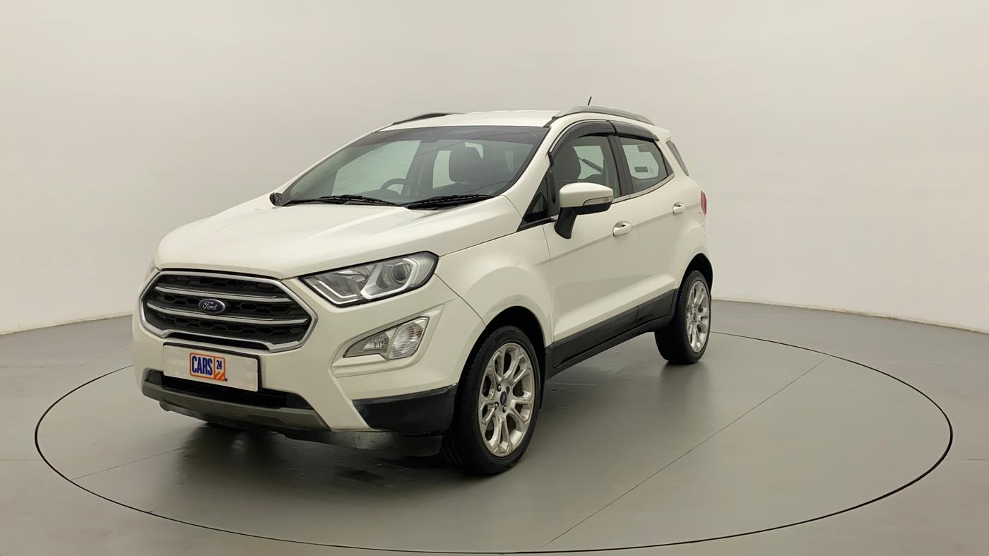 2018 Ford Ecosport TITANIUM + 1.5L DIESEL, Diesel, Manual, 96,134 km, Left Front Diagonal