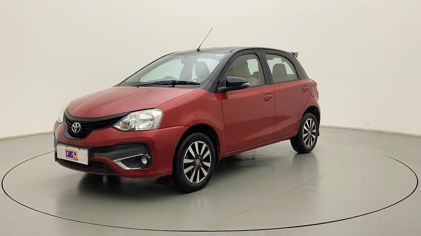 2017 Toyota Etios Liva VX DUAL TONE, Petrol, Manual, 49,156 km, Left Front Diagonal