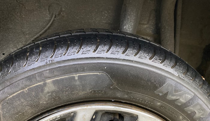 2016 Maruti Celerio VXI AMT, Petrol, Automatic, 25,366 km, Left Rear Tyre Tread