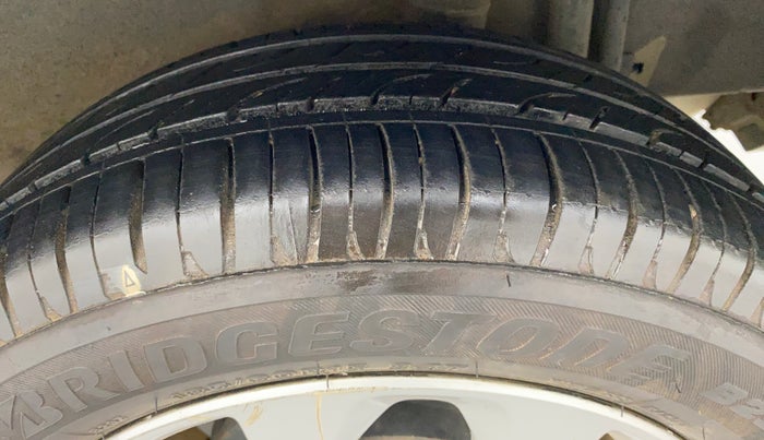 2014 Nissan Micra XV CVT, Petrol, Automatic, 52,052 km, Left Rear Tyre Tread
