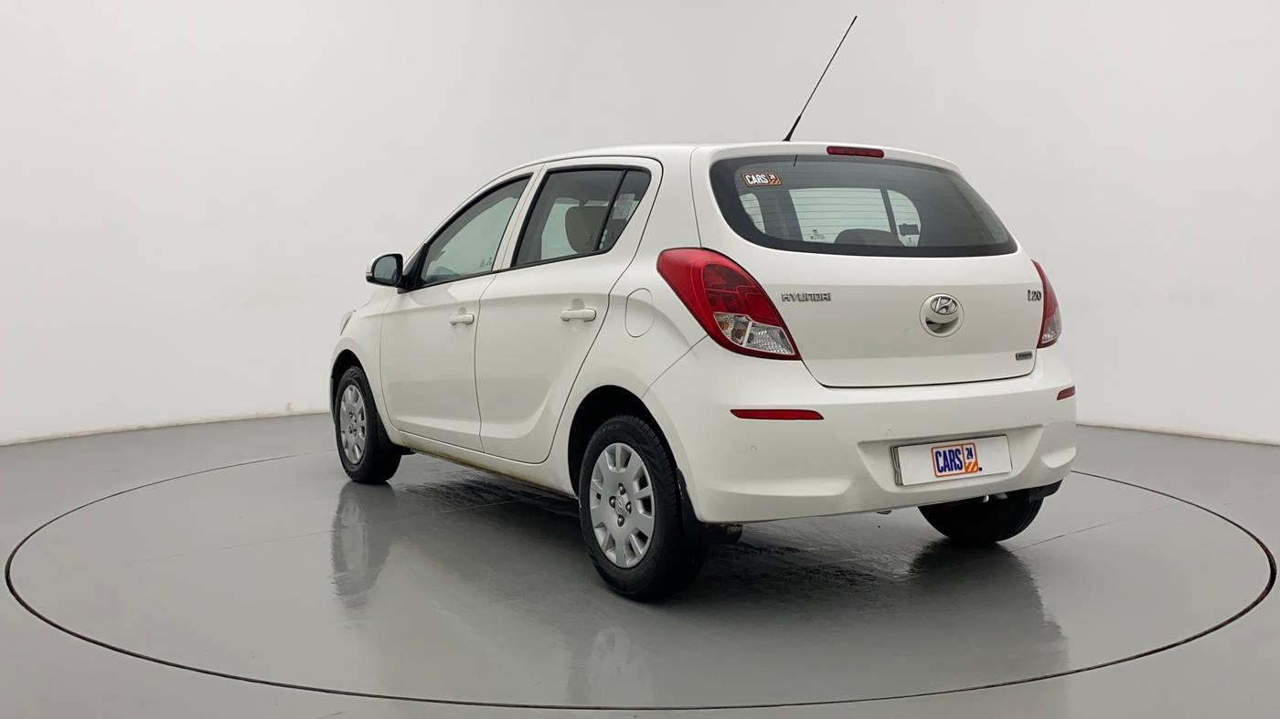 2012 Hyundai i20 MAGNA (O) 1.2, Petrol, Manual, 75,167 km, Left Back Diagonal
