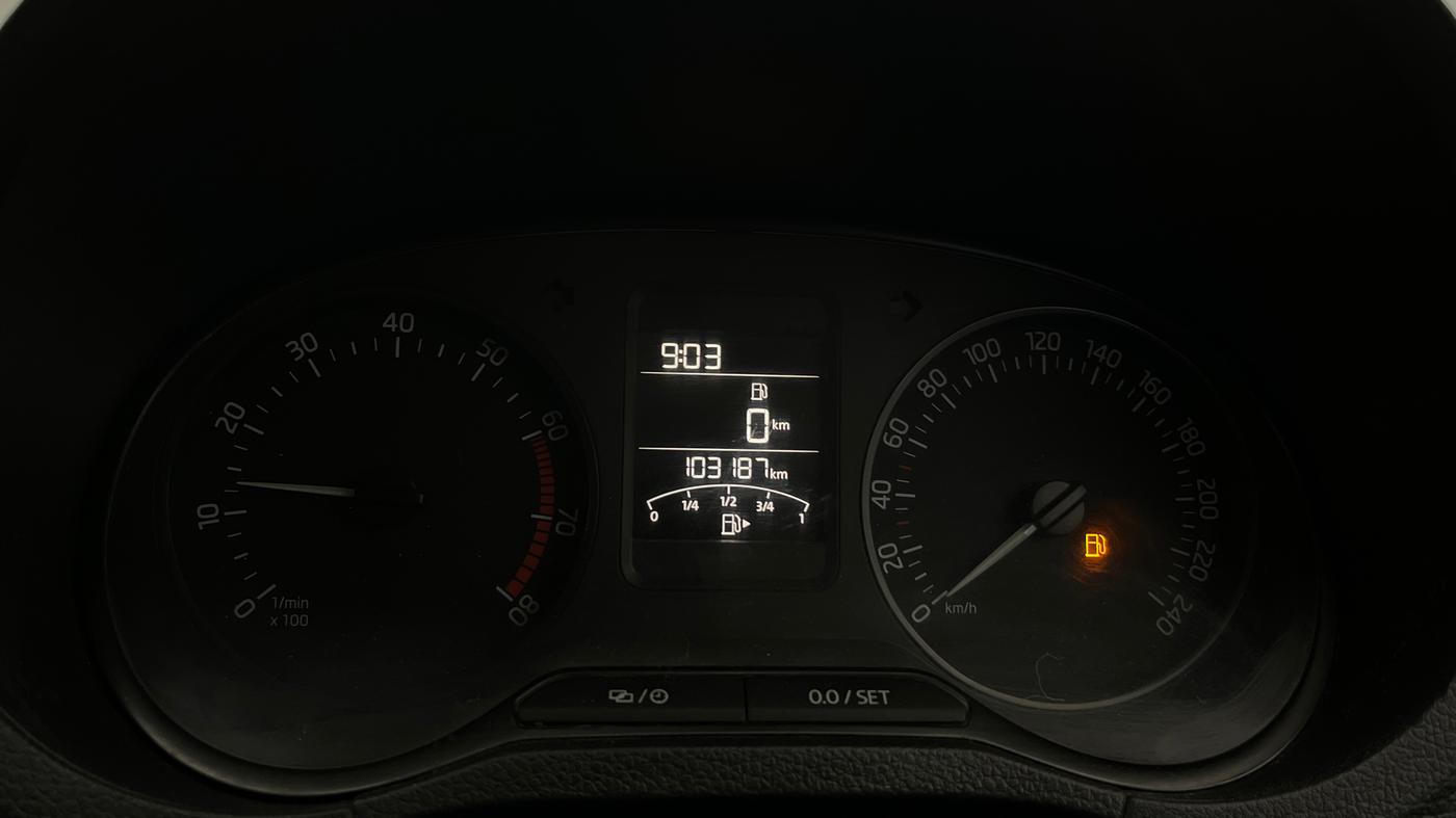 2020 Skoda Rapid 1.0 AMBITION TSI MT, Petrol, Manual, 1,03,141 km, Odometer Image