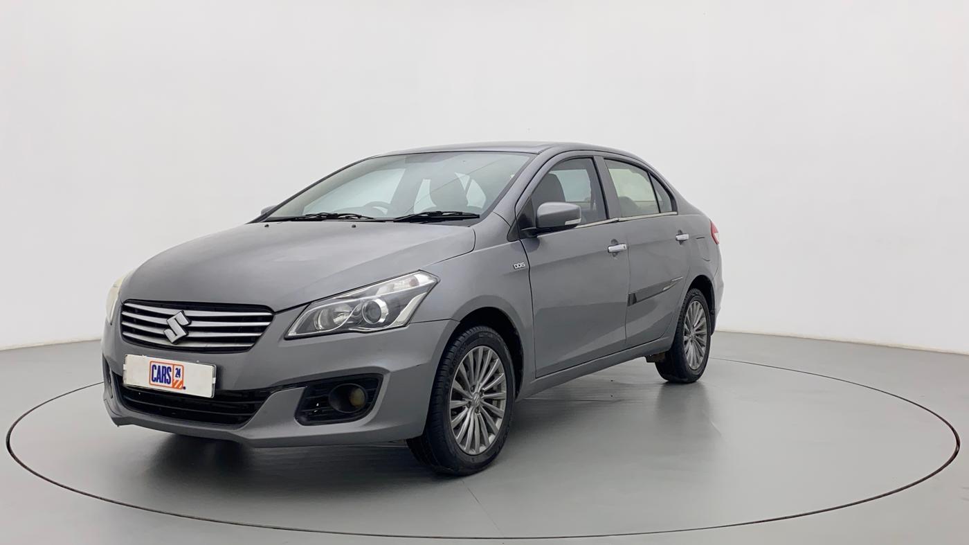 2015 Maruti Ciaz ZDI+, Diesel, Manual, 1,02,940 km, Left Front Diagonal