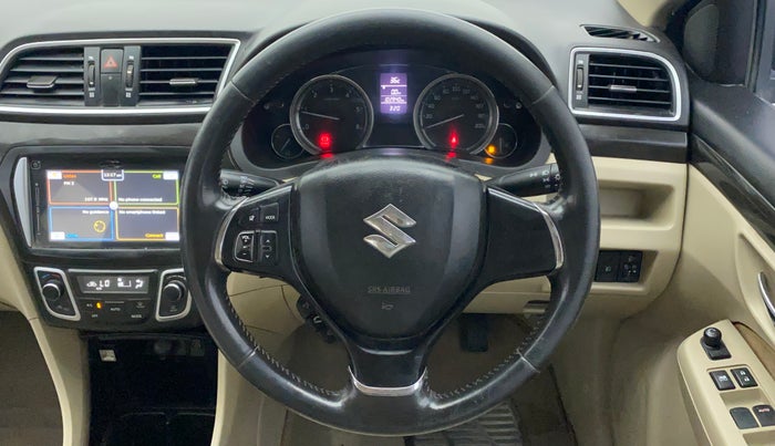 2015 Maruti Ciaz ZDI+, Diesel, Manual, 1,02,940 km, Steering Wheel Close Up