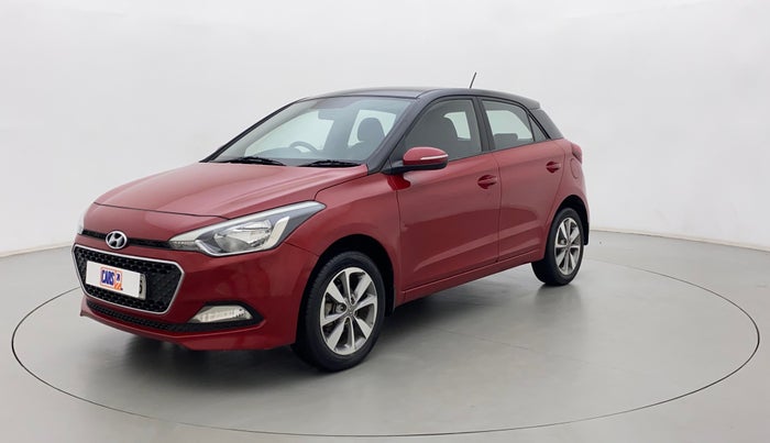 2017 Hyundai Elite i20 ASTA 1.2 DUAL TONE, Petrol, Manual, 41,248 km, Left Front Diagonal