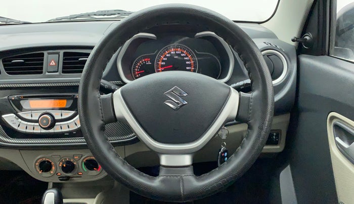 2015 Maruti Alto K10 VXI AMT, Petrol, Automatic, 24,184 km, Steering Wheel Close Up