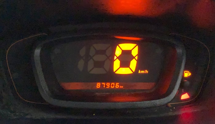 2017 Renault Kwid CLIMBER 1.0, CNG, Manual, 87,906 km, Odometer Image