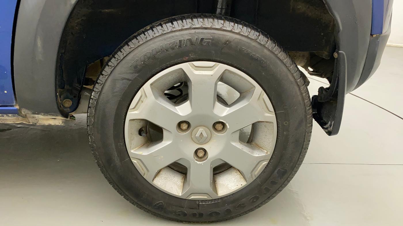 2017 Renault Kwid CLIMBER 1.0, CNG, Manual, 87,906 km, Left Rear Wheel