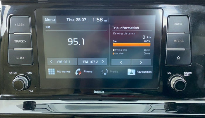 2019 KIA SELTOS HTK PLUS 1.5 DIESEL, Diesel, Manual, 25,067 km, Infotainment System