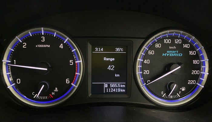 2018 Maruti S Cross ZETA 1.3, Diesel, Manual, 1,12,415 km, Odometer Image
