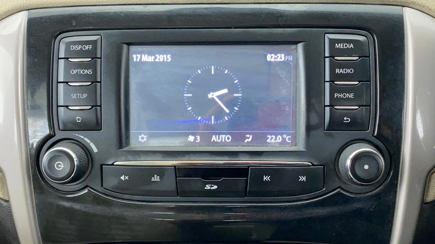 2016 Tata Zest XT PETROL, Petrol, Manual, 72,995 km, Infotainment System