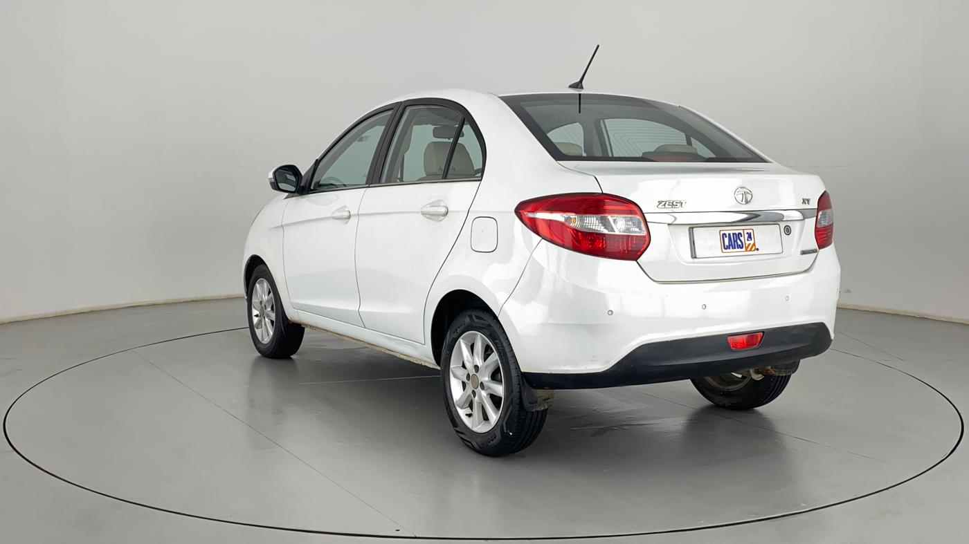 2016 Tata Zest XT PETROL, Petrol, Manual, 72,995 km, Left Back Diagonal