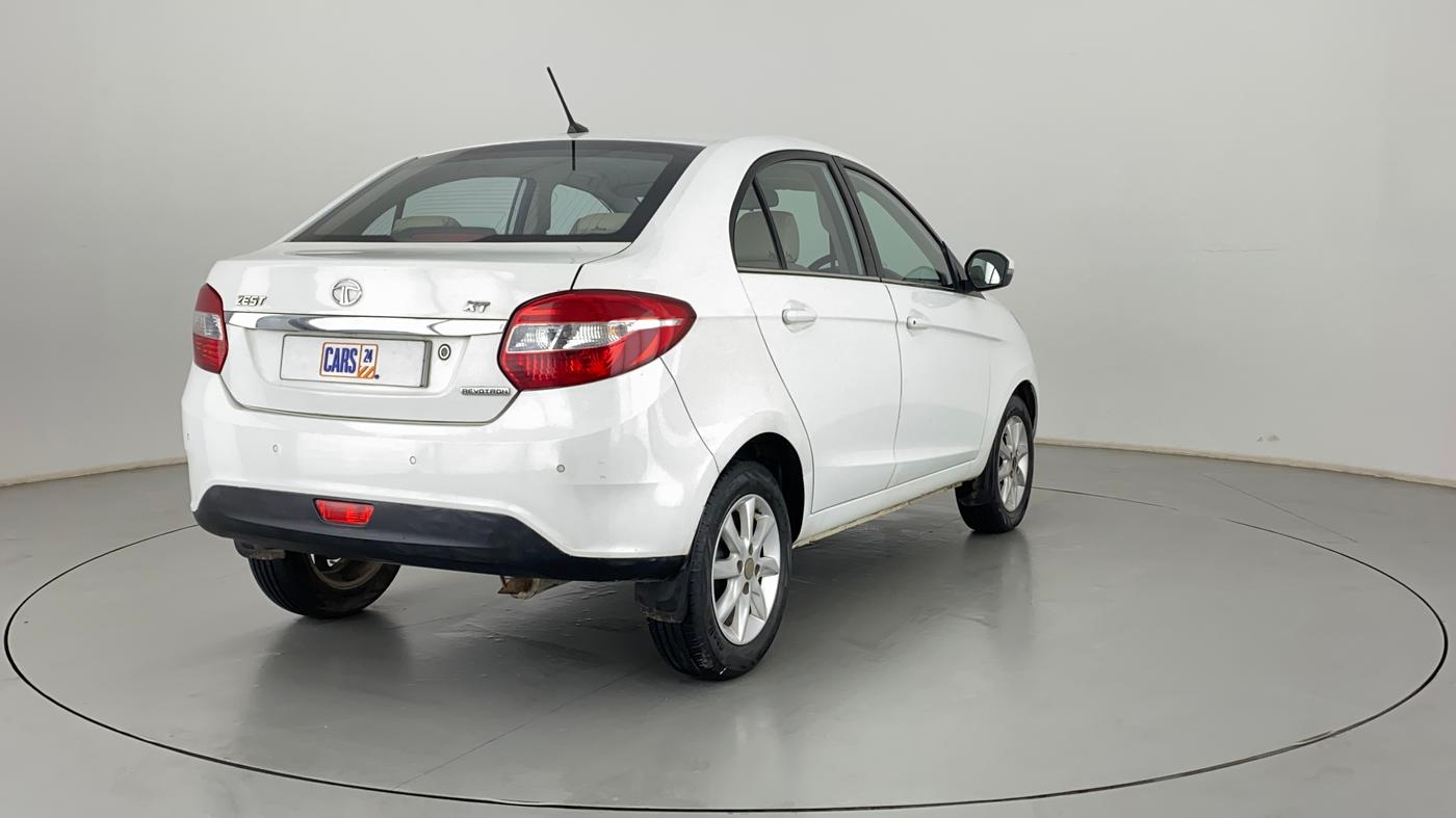 2016 Tata Zest XT PETROL, Petrol, Manual, 72,995 km, Right Back Diagonal